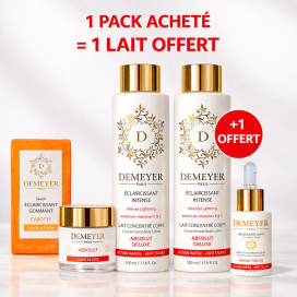 Pack Gamme Absolut Deluxe + 1 Lait Offert
